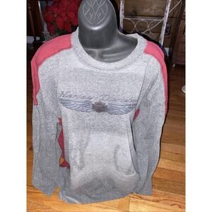 Women’s Harley Davidson Long Sleeve Shirt 2XL Gray